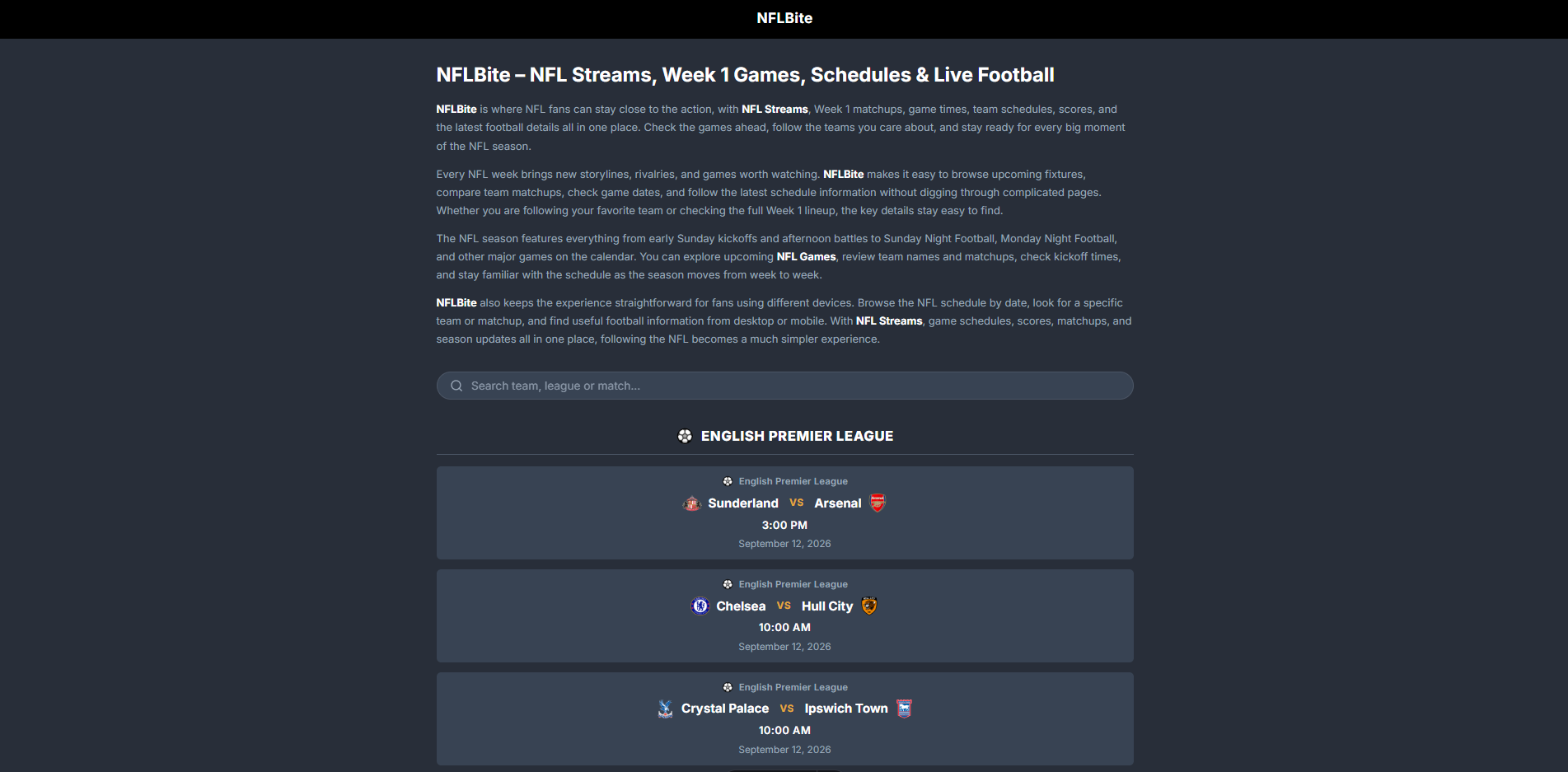 nflbite sports coverage